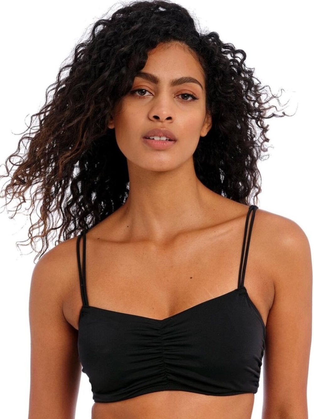 NWT Freya Ruched Bikini Underwire Bralette 38DD G76